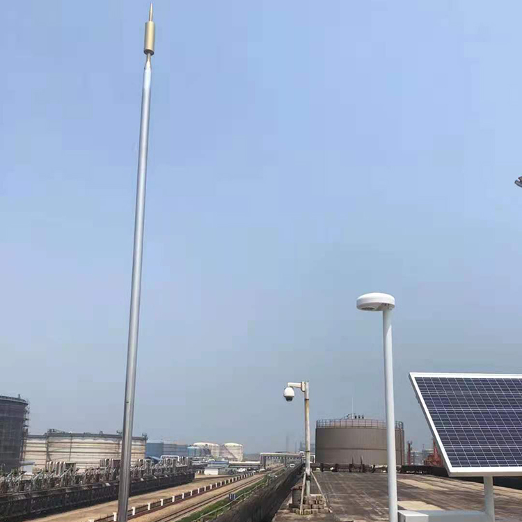 南京祿口某油庫雷電預警系統安裝