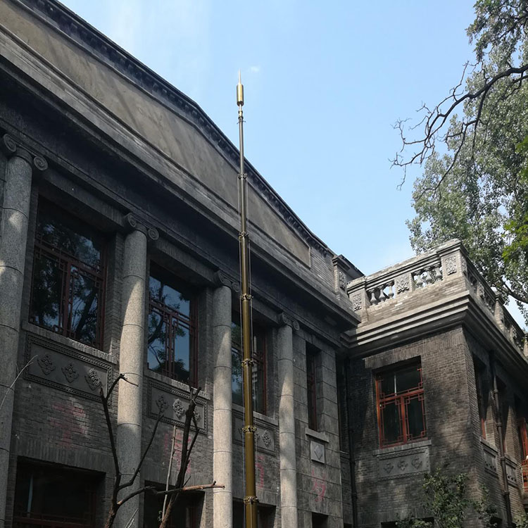  督軍府智能隱蔽式智能升降避雷針防雷防護設計